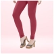 Generic Women's Cotton Blended Solid Churidar leggings (Red Maroon) Generic Women's Cotton Blended Solid Churidar leggings (Red Maroon)