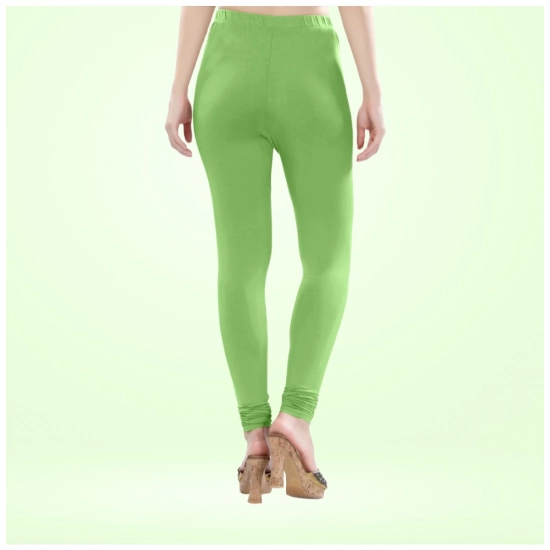 Generic Women's Cotton Blended Solid Churidar leggings (Pista Green) Generic Women's Cotton Blended Solid Churidar leggings (Pista Green)