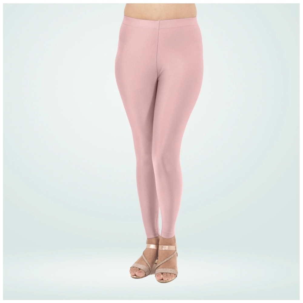 Generic Women's Cotton Blended Solid Shimmer Ankle leggings (Onion) Generic Women's Cotton Blended Solid Shimmer Ankle leggings (Onion)