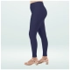 Generic Women's Cotton Blended Solid Shimmer Ankle leggings (Navy Blue) Generic Women's Cotton Blended Solid Shimmer Ankle leggings (Navy Blue)
