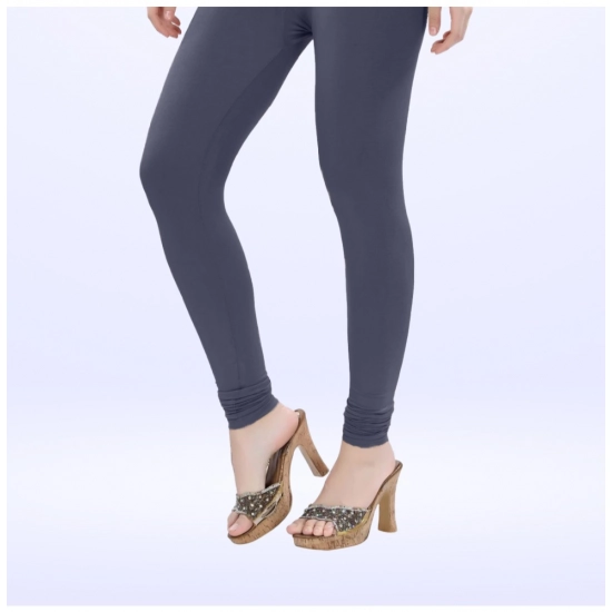 Generic Women's Cotton Blended Solid Churidar leggings (Navy) Generic Women's Cotton Blended Solid Churidar leggings (Navy)