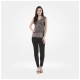 Generic Women's Cotton Blended Solid Churidar leggings (Black)