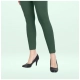 Generic Women's Cotton Blended Solid Ankle legging (Bottle Green) Generic Women's Cotton Blended Solid Ankle legging (Bottle Green)