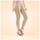 Generic Women's Cotton Blended Solid Churidar leggings (Skin)