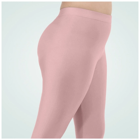 Generic Women's Cotton Blended Solid Shimmer Ankle leggings (Onion) Generic Women's Cotton Blended Solid Shimmer Ankle leggings (Onion)