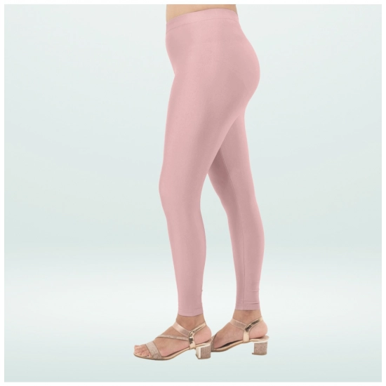 Generic Women's Cotton Blended Solid Shimmer Ankle leggings (Onion) Generic Women's Cotton Blended Solid Shimmer Ankle leggings (Onion)