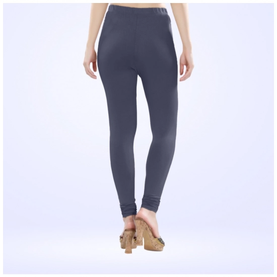 Generic Women's Cotton Blended Solid Churidar leggings (Navy) Generic Women's Cotton Blended Solid Churidar leggings (Navy)