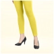 Generic Women's Cotton Blended Solid Ankle legging (Lemon Yellow) Generic Women's Cotton Blended Solid Ankle legging (Lemon Yellow)