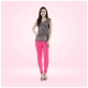 Generic Women's Cotton Blended Solid Churidar leggings (Dark Pink) Generic Women's Cotton Blended Solid Churidar leggings (Dark Pink)