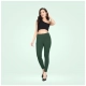 Generic Women's Cotton Blended Solid Ankle legging (Bottle Green) Generic Women's Cotton Blended Solid Ankle legging (Bottle Green)