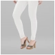 Generic Women's Cotton Blended Solid Churidar leggings (White) Generic Women's Cotton Blended Solid Churidar leggings (White)