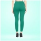 Generic Women's Cotton Blended Solid Ankle legging (Rama Green) Generic Women's Cotton Blended Solid Ankle legging (Rama Green)