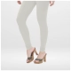 Generic Women's Cotton Blended Solid Churidar leggings (White) Generic Women's Cotton Blended Solid Churidar leggings (White)