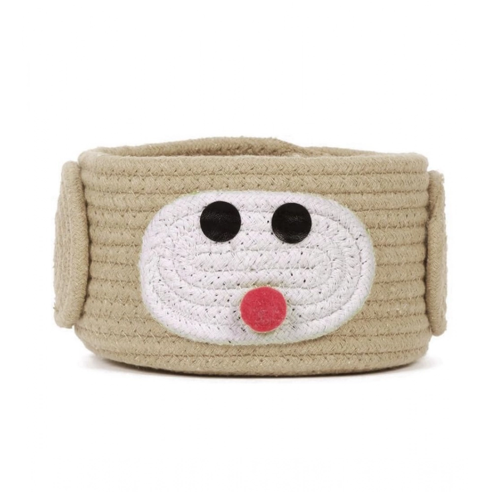 Generic Cotton Pen Holder Inch Pack of 1 Storage Basket For Clothes (Beige) Generic Cotton Pen Holder Inch Pack of 1 Storage Basket For Clothes (Beige)