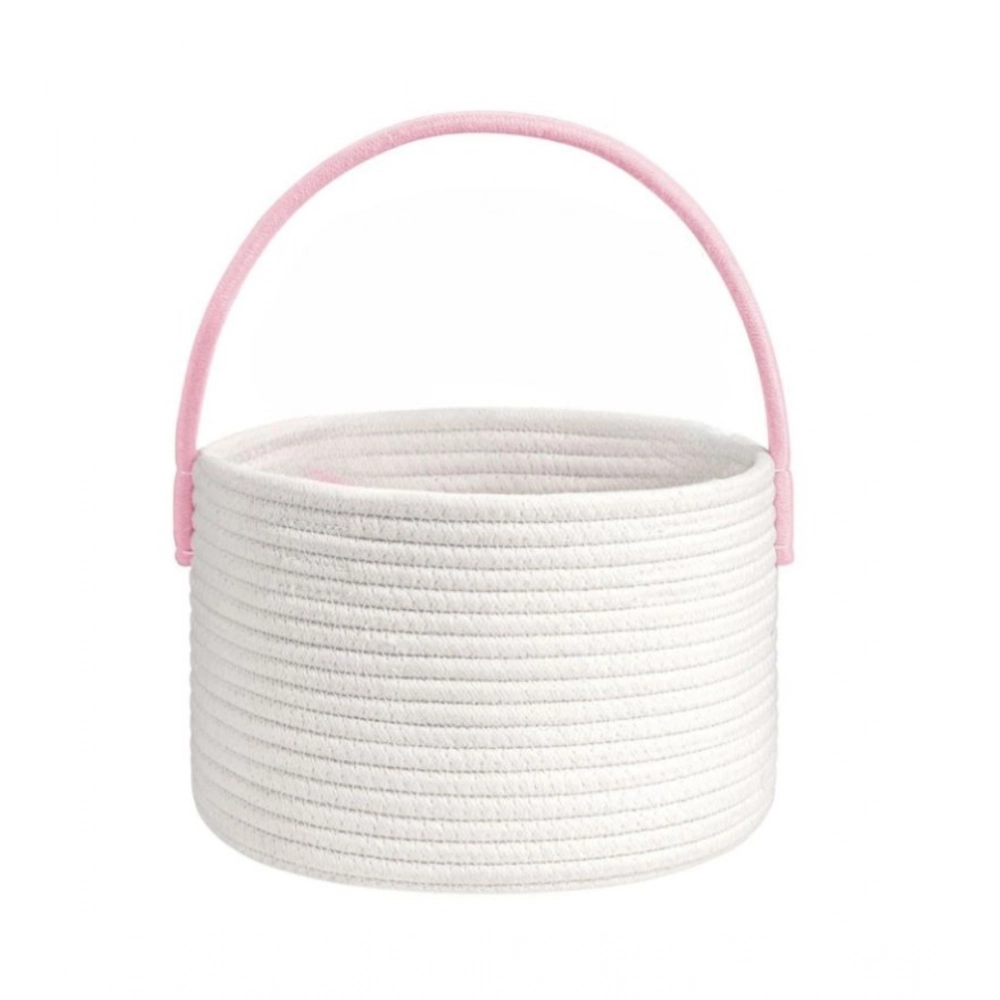 Generic Cotton Bucket Inch Pack of 1 Storage Basket For Clothes (White) Generic Cotton Bucket Inch Pack of 1 Storage Basket For Clothes (White)