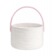 Generic Cotton Bucket Inch Pack of 1 Storage Basket For Clothes (White) Generic Cotton Bucket Inch Pack of 1 Storage Basket For Clothes (White)