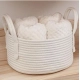 Generic Cotton Basket Inch Pack of 1 Storage Basket For Clothes (White) Generic Cotton Basket Inch Pack of 1 Storage Basket For Clothes (White)