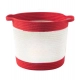 Generic Cotton Basket Pack of 1 Storage Basket For Clothes (Red) Generic Cotton Basket Pack of 1 Storage Basket For Clothes (Red)