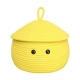 Generic Cotton Gudda Pack of 1 Storage Basket For Clothes (Yellow) Generic Cotton Gudda Pack of 1 Storage Basket For Clothes (Yellow)