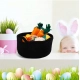 Generic Cotton Cat Basket Inch Pack of 1 Storage Basket For Clothes (Black) Generic Cotton Cat Basket Inch Pack of 1 Storage Basket For Clothes (Black)
