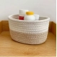 Generic Cotton Bathroom Storage Basket Pack of 1 Storage Basket For Clothes (White) Generic Cotton Bathroom Storage Basket Pack of 1 Storage Basket For Clothes (White)