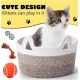 Generic Cotton Cat Basket Inch Pack of 1 Storage Basket For Clothes (Multicolor) Generic Cotton Cat Basket Inch Pack of 1 Storage Basket For Clothes (Multicolor)
