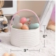 Generic Cotton Ear Toys Bucket Pack of 1 Storage Basket For Clothes (White) Generic Cotton Ear Toys Bucket Pack of 1 Storage Basket For Clothes (White)