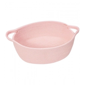 Generic Cotton Baby Gift Basket Pack of 1 Storage Basket For Clothes (Pink)