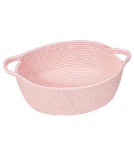 Generic Cotton Baby Gift Basket Pack of 1 Storage Basket For Clothes (Pink)