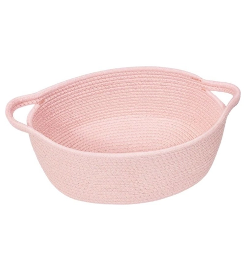 Generic Cotton Baby Gift Basket Pack of 1 Storage Basket For Clothes (Pink)