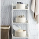 Generic Cotton Round Basket Pack of 3 Storage Basket For Clothes (White) Generic Cotton Round Basket Pack of 3 Storage Basket For Clothes (White)