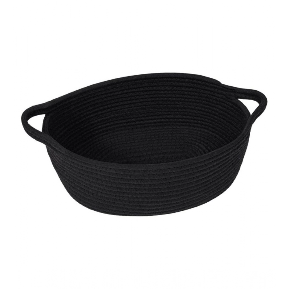 Generic Cotton Baby Gift Basket Pack of 1 Storage Basket For Clothes (Black) Generic Cotton Baby Gift Basket Pack of 1 Storage Basket For Clothes (Black)