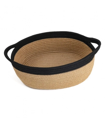 Generic Cotton Baby Gift Basket Pack of 1 Storage Basket For Clothes (Beige)