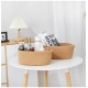 Generic Cotton 2 Pcs Oval Basket Storage Basket For Clothes (Beige) Generic Cotton 2 Pcs Oval Basket Storage Basket For Clothes (Beige)