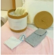 Generic Cotton Basket Pack of 1 Storage Basket For Clothes (White) Generic Cotton Basket Pack of 1 Storage Basket For Clothes (White)