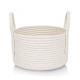 Generic Cotton Basket Inch Pack of 1 Storage Basket For Clothes (White) Generic Cotton Basket Inch Pack of 1 Storage Basket For Clothes (White)