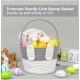 Generic Cotton Toy Bucket Pack of 1 Storage Basket For Clothes (Grey) Generic Cotton Toy Bucket Pack of 1 Storage Basket For Clothes (Grey)