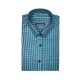Generic Men's Cotton Lycra Full Sleeve Checked Casual Shirt (Sky Blue) Generic Men's Cotton Lycra Full Sleeve Checked Casual Shirt (Sky Blue)