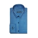 Generic Men's Cotton Lycra Full Sleeve Checked Casual Shirt (Turquoise) Generic Men's Cotton Lycra Full Sleeve Checked Casual Shirt (Turquoise)