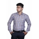 Generic Men's Cotton Lycra Full Sleeve Checked Casual Shirt (Brown Blue) Generic Men's Cotton Lycra Full Sleeve Checked Casual Shirt (Brown Blue)