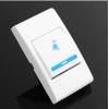 Generic Plastic Wireless Doorbell - Long Range Over 100 Ft (Multicolor)