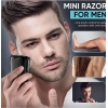 Generic Plastic Mini Electric Shaver Portable Shaver Men (Multicolor)