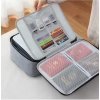 Generic Polyster Document Organizer Bag (Grey)