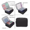 Generic Polyster Document Organizer Bag (Black)