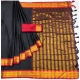 Generic Women's Cotton Silk Solid Saree With Unstitched Blouse 5.5Mtr (Black) Generic Women's Cotton Silk Solid Saree With Unstitched Blouse 5.5Mtr (Black)
