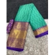 Generic Women's Cotton Silk Printed Saree With Unstitched Blouse 5.5Mtr (Blue) Generic Women's Cotton Silk Printed Saree With Unstitched Blouse 5.5Mtr (Blue)