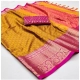 Generic Women's Cotton Silk Floral Print Saree With Unstitched Blouse 5.5Mtr (Mustard) Generic Women's Cotton Silk Floral Print Saree With Unstitched Blouse 5.5Mtr (Mustard)