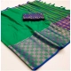 Generic Women's Cotton Silk Checkered Saree With Unstitched Blouse 5.5Mtr (Green) Generic Women's Cotton Silk Checkered Saree With Unstitched Blouse 5.5Mtr (Green)