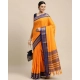 Generic Women's Cotton Silk Checkered Saree With Unstitched Blouse 5.5Mtr (Gold) Generic Women's Cotton Silk Checkered Saree With Unstitched Blouse 5.5Mtr (Gold)