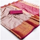 Generic Women's Cotton Silk Floral Print Saree With Unstitched Blouse 5.5Mtr (Rani) Generic Women's Cotton Silk Floral Print Saree With Unstitched Blouse 5.5Mtr (Rani)